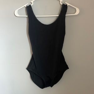Yumiko Veronique Leotard w/ Velvet Trim